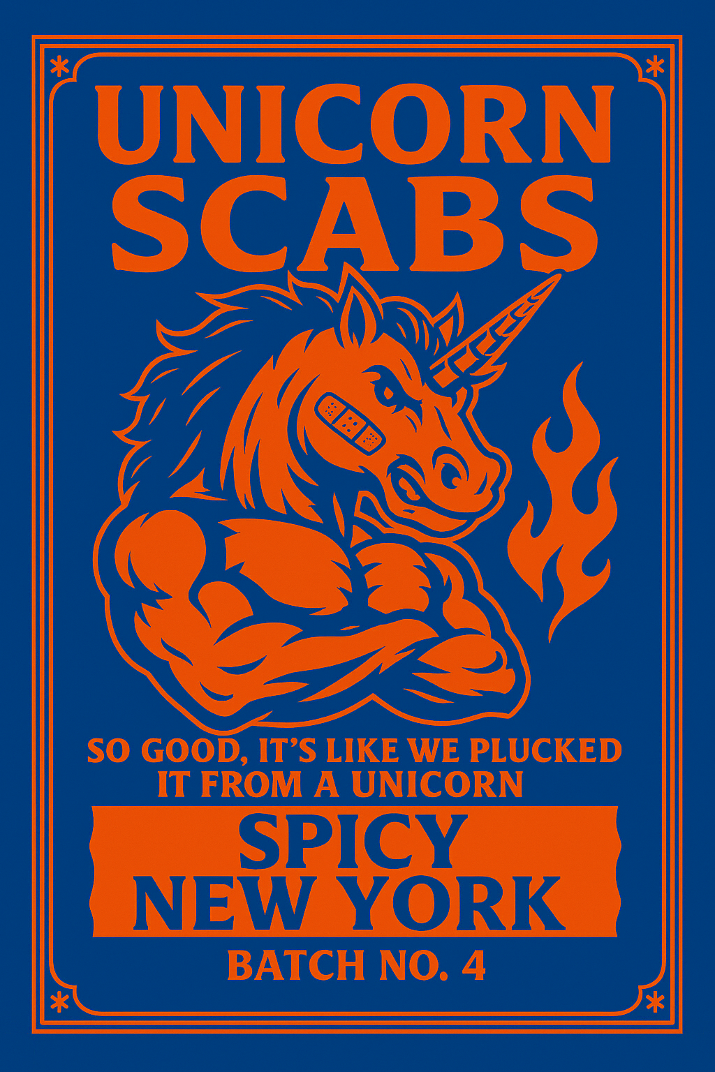 SPICY NEW YORK Unicorn Scab Official Drop Batch #4