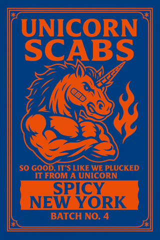 SPICY NEW YORK Unicorn Scab Official Drop Batch #4