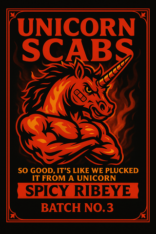 SPICY RIBEYE Unicorn Scab Official Drop Batch #3