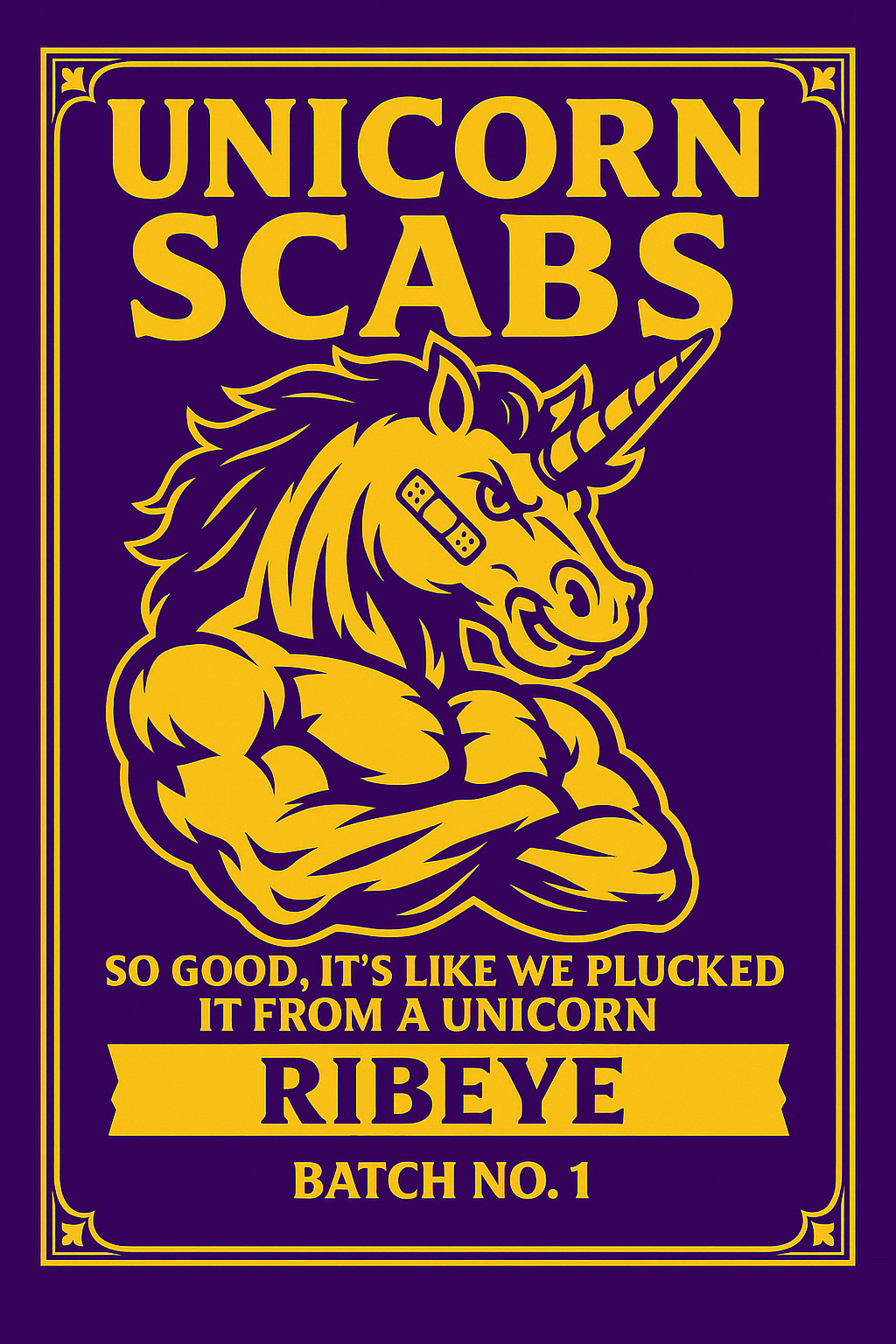 Premium RIBEYE Unicorn Scab Official Drop Batch #1